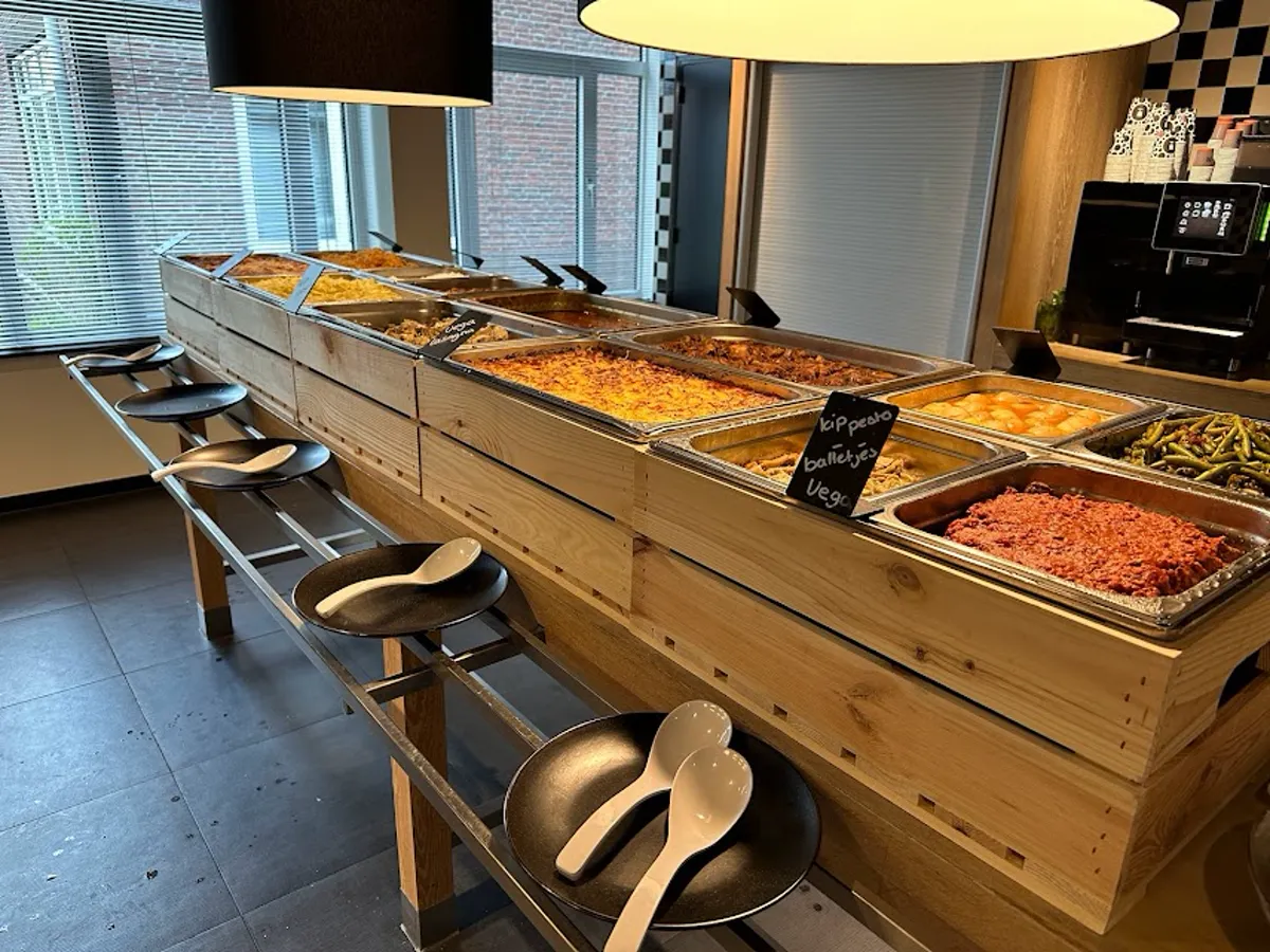 Buffet bij Talpa Studios Mediapark