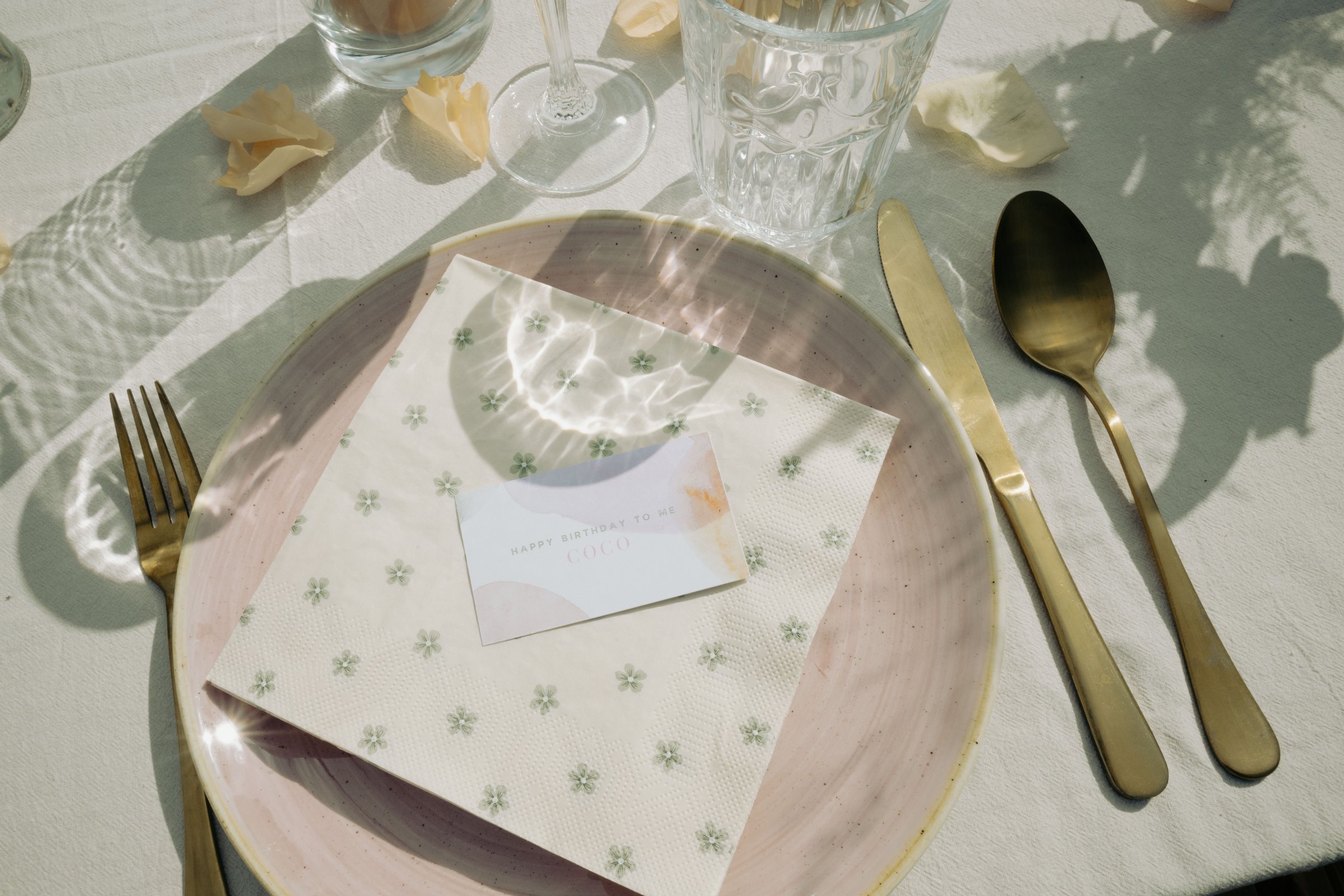 Elegante setting